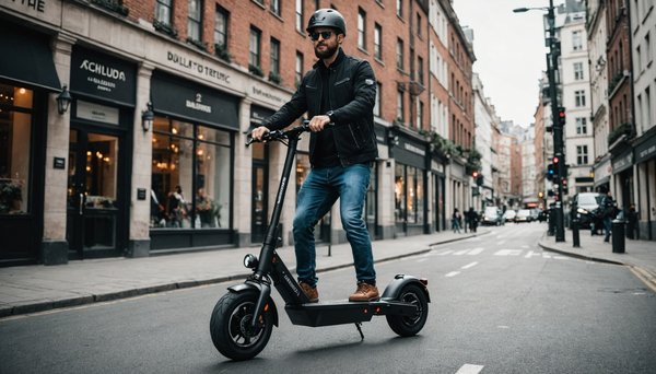 Trottinette électrique dualtron achilleus : performance et confort
